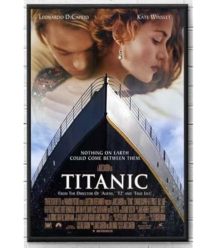 Amazon.co.jp: 映画ポスター「タイタニック」25周年3Dリマスター